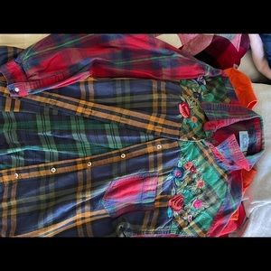 Button down flannel